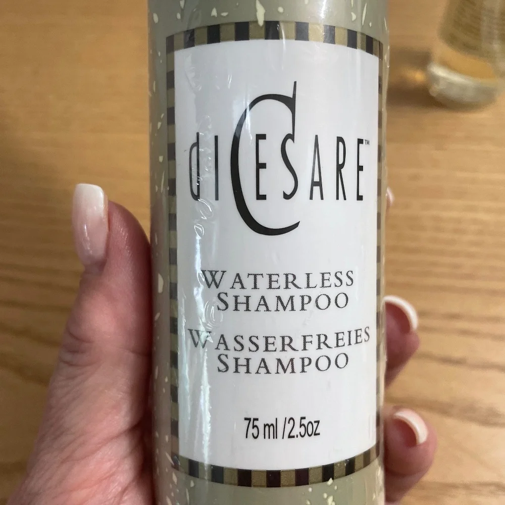 diCesare Liquifix Liquid Mousse 2 fl oz Waterless Shampoo 2.5 oz Lot of 2 Sealed
